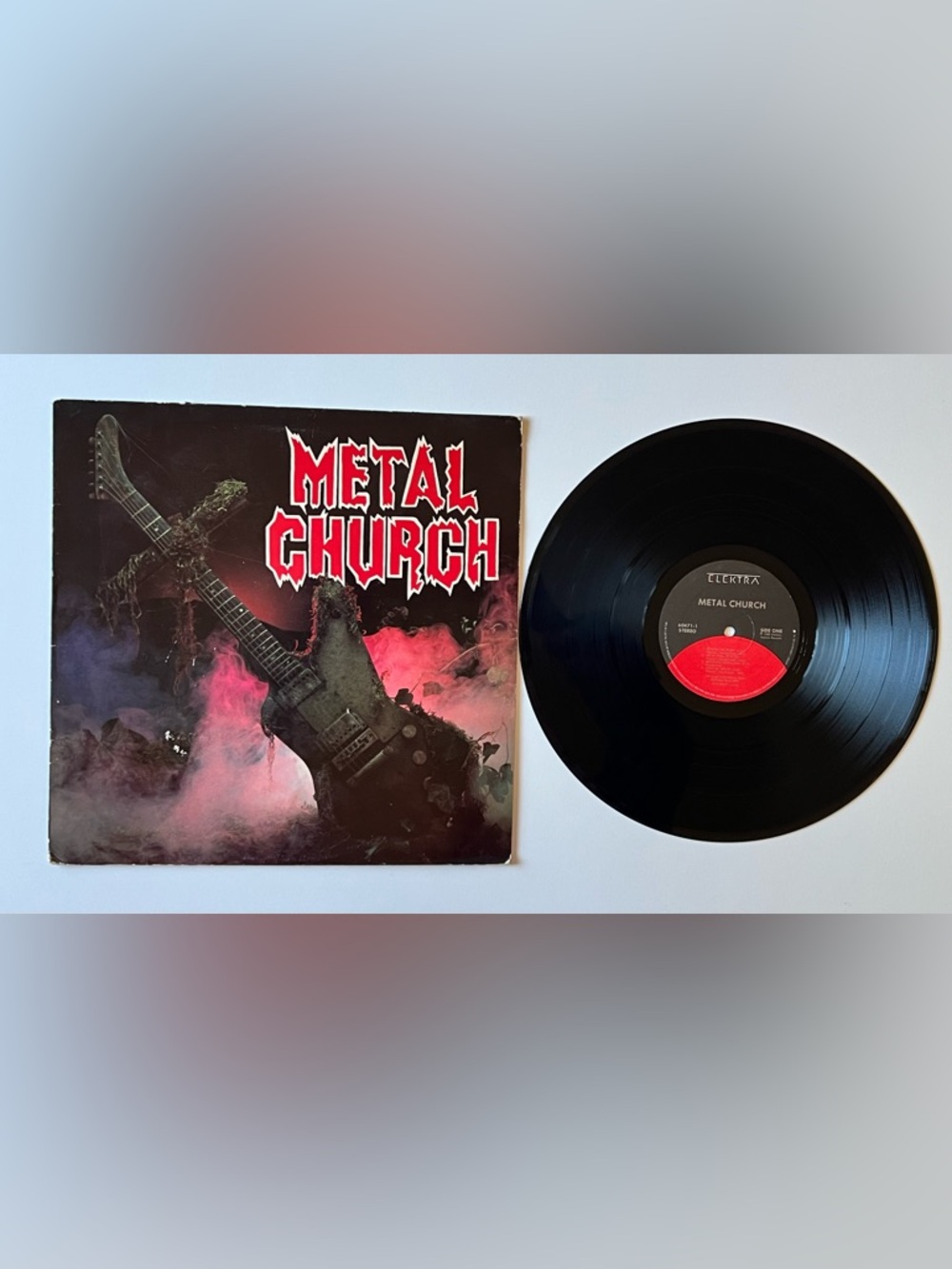 Metal Church Self Titled Debut 1984 Elektra 60471 SRC A1/B1 OG US PRESS EX/VG+
